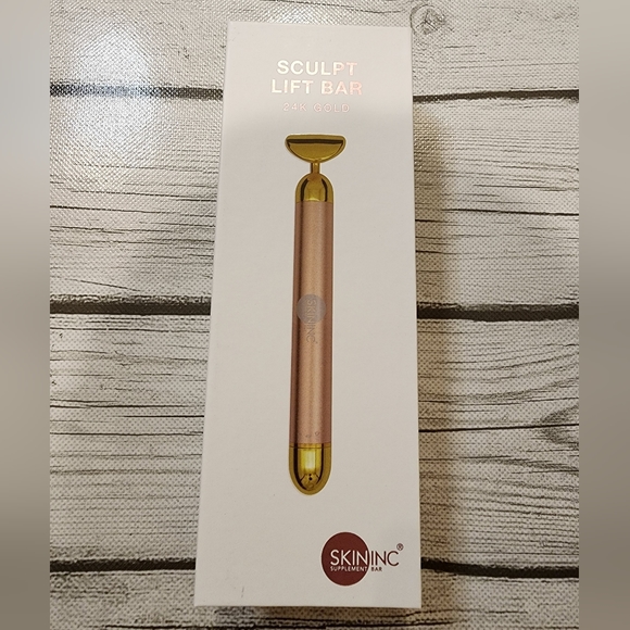 NWT SkinINC Sculpt Lift Bar 24 Karat Gold Lifting Anti-Aging Under Eye Puffiness - Picture 2 of 13